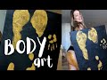 TIKTOK VIRAL BODY PAINTING | body art + positivity