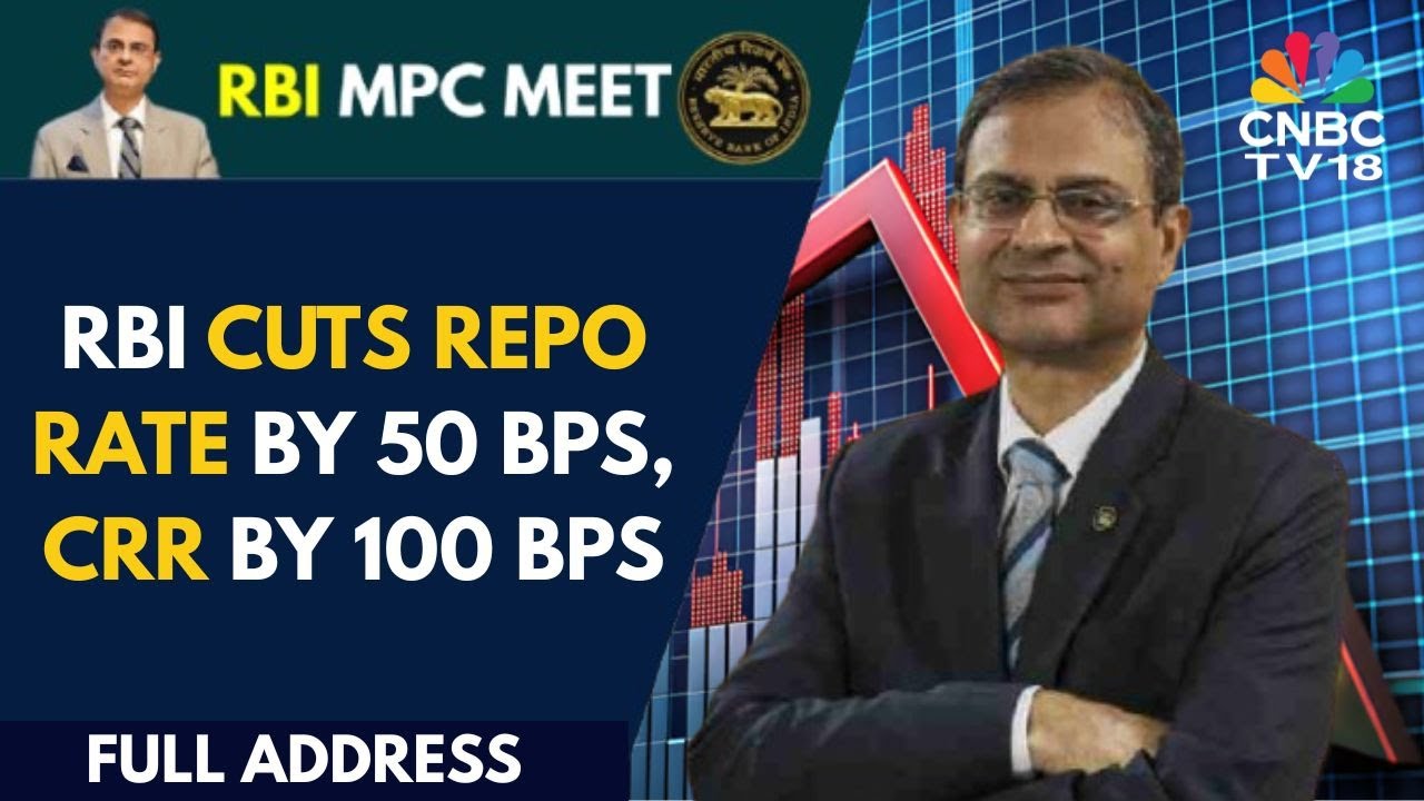 RBI Governor Sanjay Malhotra Full Speech | RBI Cuts Repo Rate By 50 Bps,  Changes Stance To Neutral