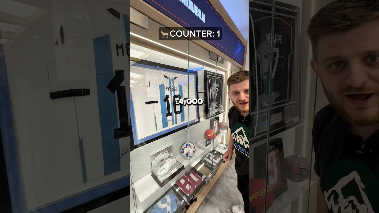 I Found a Messi Signed Shirt!👕🐐 