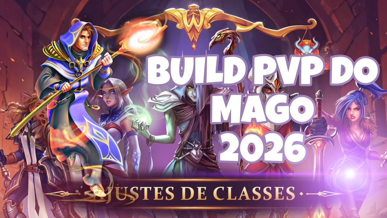 WASPEAR ONLINE - BUILD PVP DO MAGO APÓS BALANCEAMENTO 🔥🤷‍♂️