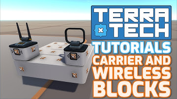 How To - Carrier and Wireless Blocks || TerraTech Tutorials