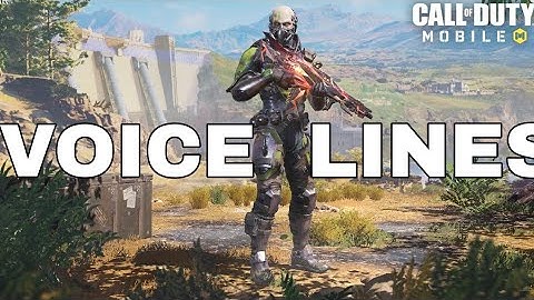 "CODENAME LAZARUS" VoiceLines #43 CodMobile #codmvoicelines CODM S10