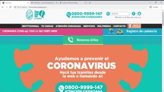 MUNICIPALIDAD DE LA CIUDAD DE FORMOSA SOLICITAR TURNO ONLINE CARNET DE CONDUCIR 2020 screenshot 1