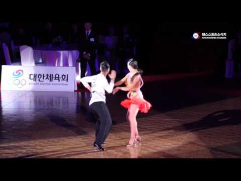 2016년 회장배 댄스스포츠 프로 라틴 김재만 & 정다혜(차차차)