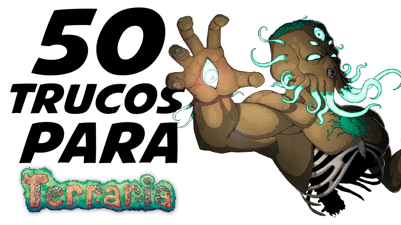 50 Trucos Para Terraria Que No Conocías!! 😎