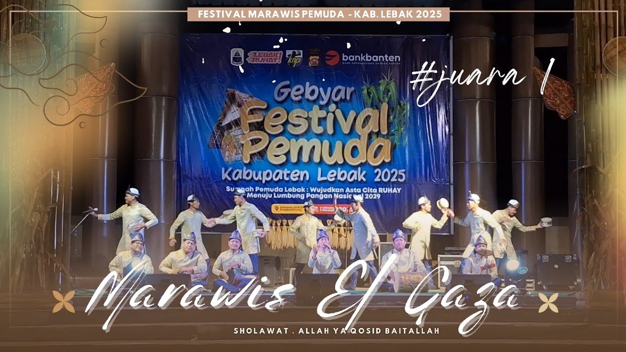 Wow‼️ Marawis El Gaza Ft Cing Husin - Festival Marawis Pemuda, Kabupaten Lebak 2025