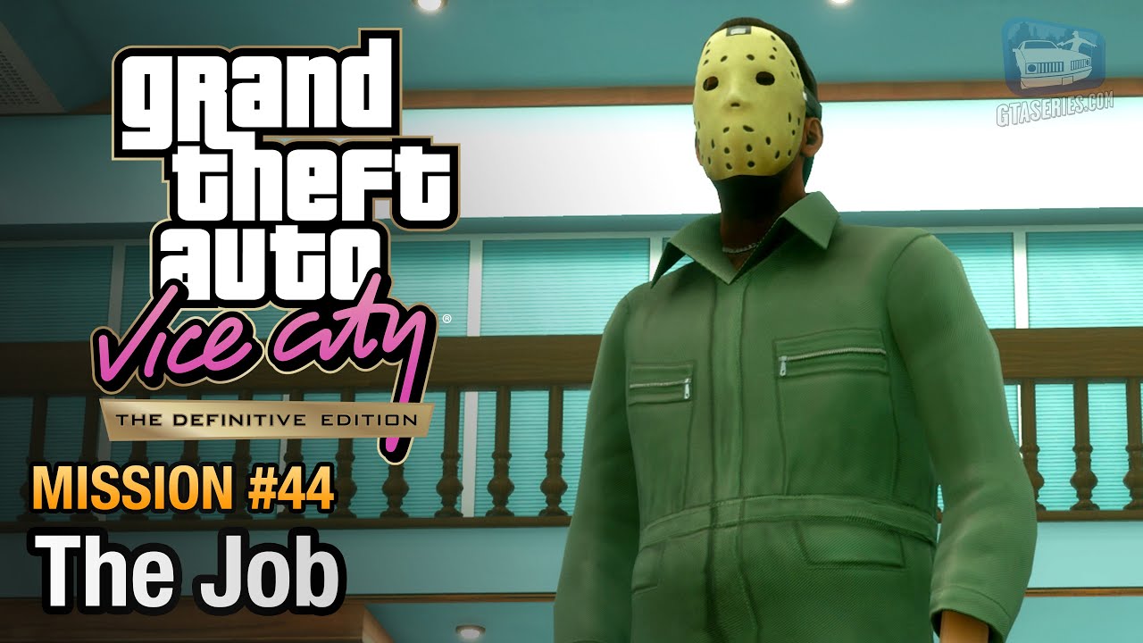 GTA Vice City Definitive Edition - Mission #44 - The Job - YouTube