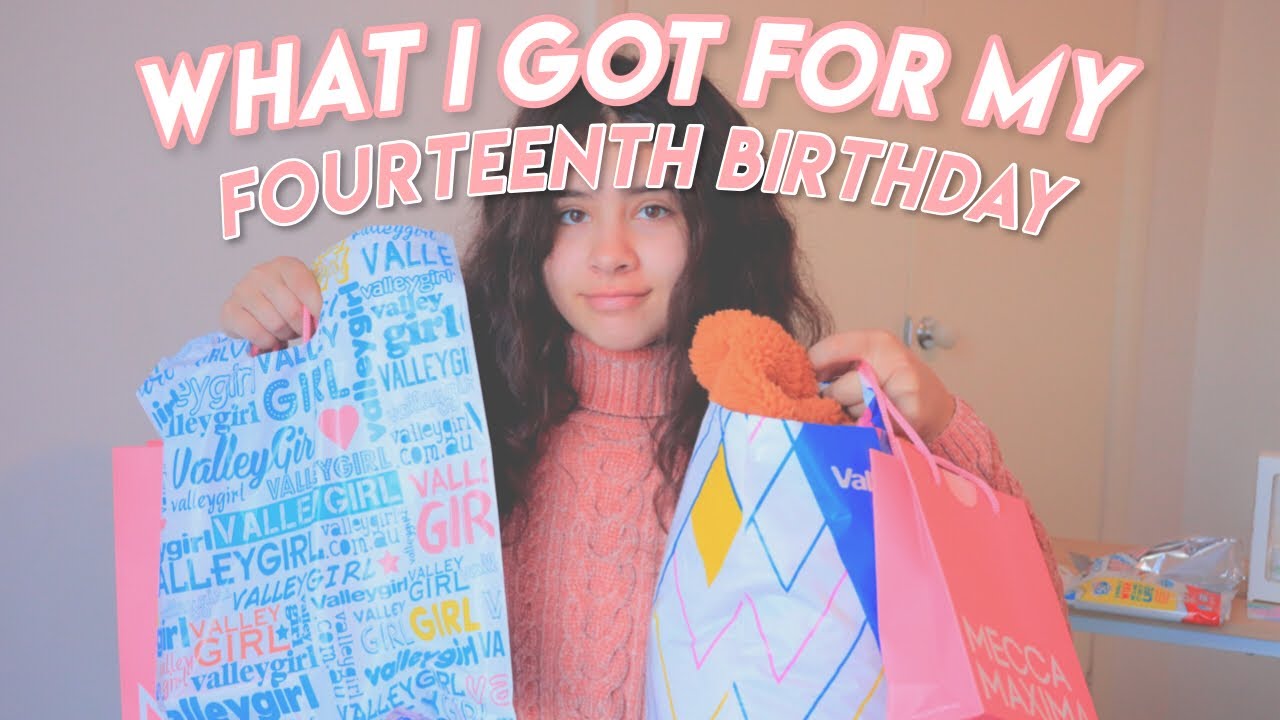 what i got for my 14th birthday :)