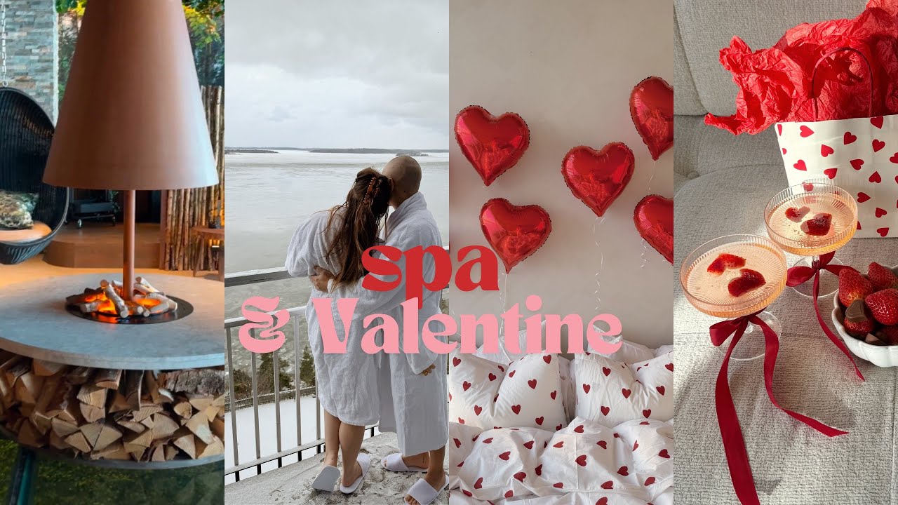 SPA & ALLA HJÄRTANS DAG ~ HELGVLOGG💕