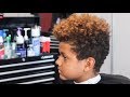 HIGHTOP NAPPY HAIR | MID BALD FADE | HAIRCUT TUTORIAL