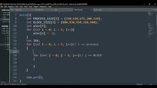 Best Fit Algorithm For Memory Management Simple Code