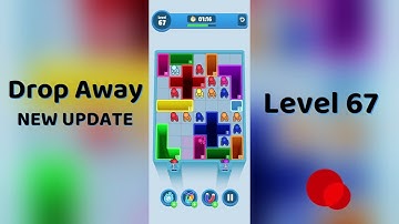 Drop Away Level 67 Walkthrough - NEW UPDATE | Step-by-Step Guide 🧠 | SolutionGuruji