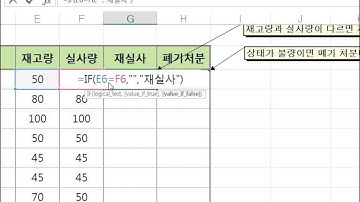 [엑셀12] IF함수