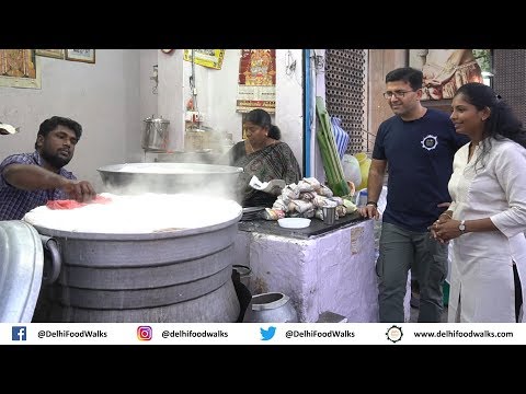 MADURAI Food Tour - Idiyappam (Rice Noodle) - Ragi (Finger Millet) Puttu