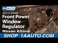 How to Replace Window Regulator 1998-2001 Nissan Altima
