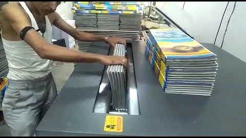 Notebook Edge Squaring Machine | Available on IndiaMART