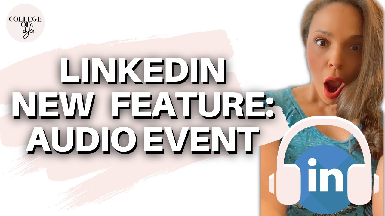 Linkedin. Audio Events SOCIAL MEDIA MARKETING LINKEDIN AUDIO EVENT | LINKEDIN CREATOR MODE ...