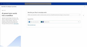 Power Automate: You Describe It, AI Builds It