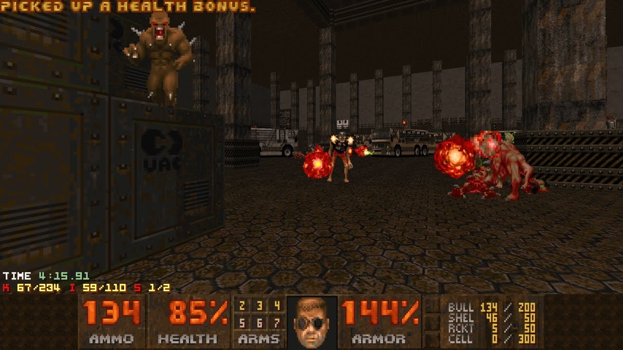 Doom 2 - DBP68: Outposts Of The Wasteland (Map 8: Durango's Lair): UV ...