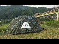 ソロキャンプ  poler two man tent