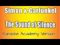 Simon & Garfunkel  -  The Sound Of Silence  (Karaoke Version)