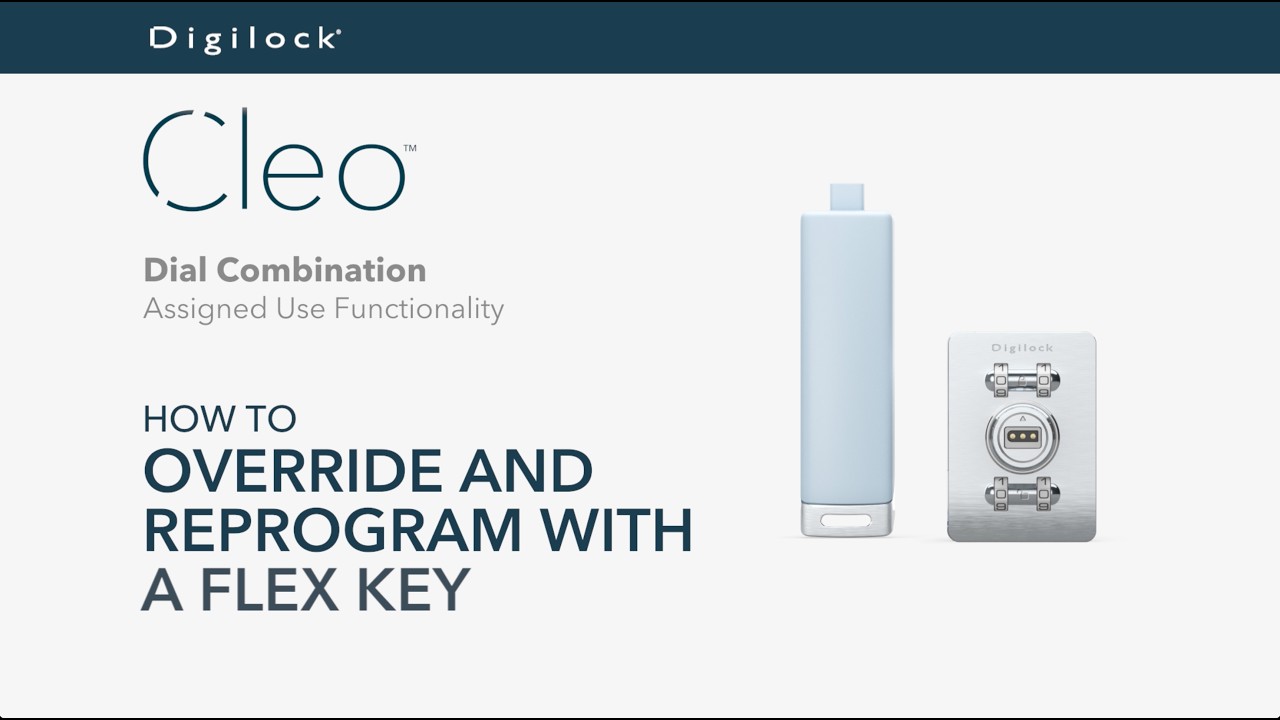 How to Override and Reprogram with a Flex Key | Cleo | Assigned Use ...