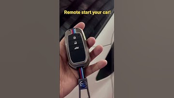 Remote start your car!
