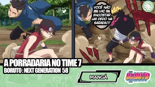 Boruto Capítulo 58 - BORUTO DESTRÓI KAWAKI!!!