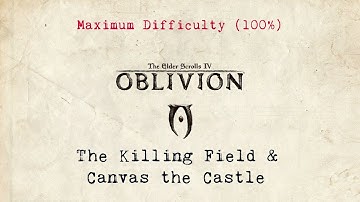 The Elder Scrolls IV - Oblivion - Max Difficulty (100%) - Part 4 - Chorrol Quests