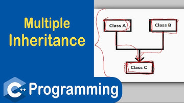 #89 Multiple Inheritance in C++ | Inheritance in C++