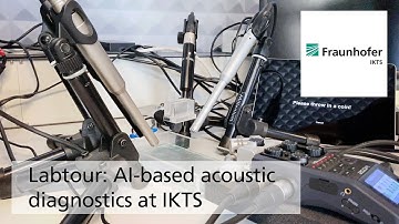 Labtour: AI-based acoustic diagnostics at Fraunhofer IKTS