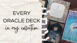 2026 Deck Collection ✨ All My Oracle Decks
