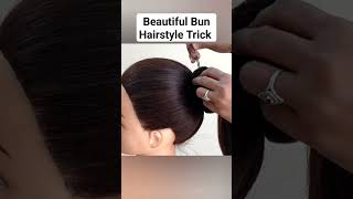 #Beautiful Bun Hairstyle for trick #hairstyletutorial #youtubevideos #youtuber #youtubeshorts #hair