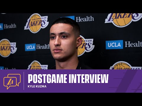 Lakers Postgame: Kyle Kuzma (3/20/21)