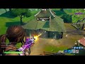 Fortnite Season 7 Lara Croft Skin PS4 Gameplay Solo