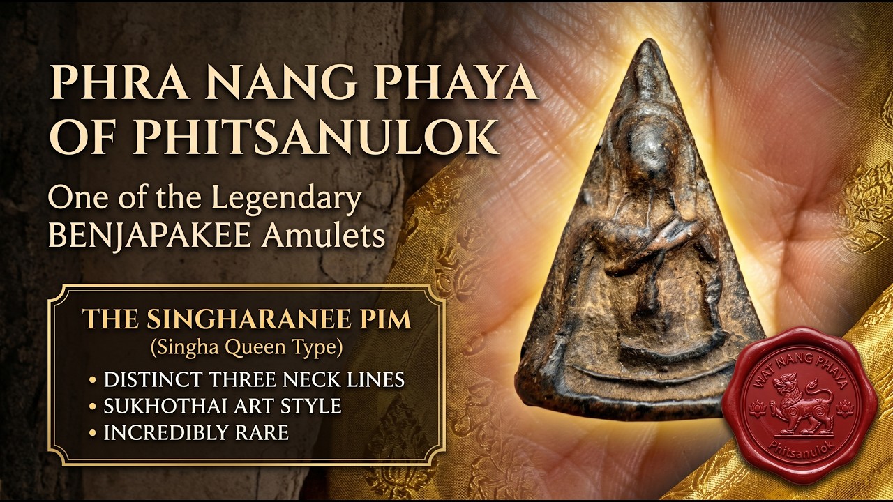古代伝承 パンネンクンペーン　繁栄　富 プラクルアン Phra Nang Phaya of Phitsanulok - YouTube