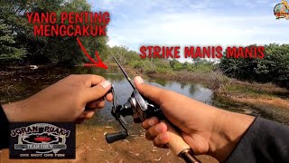 CASTING HARUAN@GABUS || STRIKE MANIS MANIS || CURUT JANJI STRIKE @Arelif Fishing