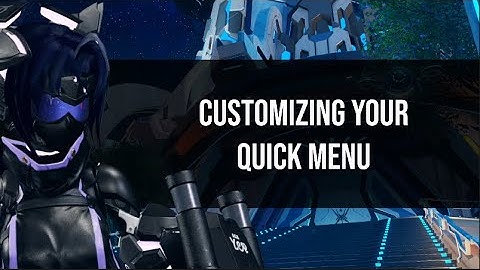 [PSO2:NGS] You can customize the Quick Menu!