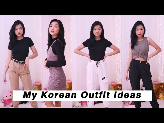KOREAN OUTFIT IDEAS || Desty Yufenti class=