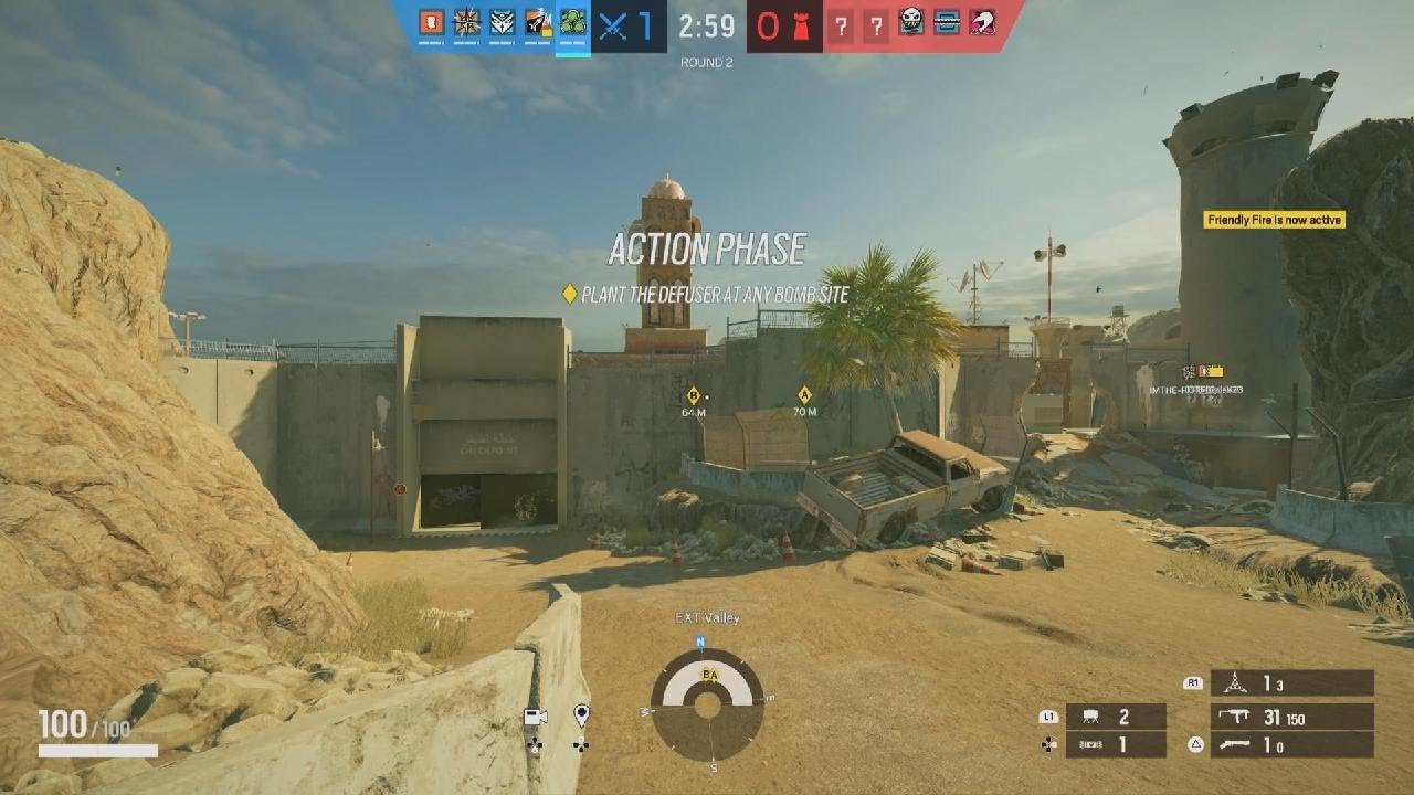 Tom Clancy's Rainbow Six Siege 1v4 clutch w/Zero - YouTube