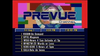 Prevue Guide (Prevue Channel) (7/31/25)