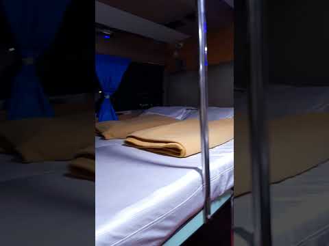 Puthiyavan Travels Luxury Ac Sleeper Interior, Coimbatore (Karunya Nagar) To Tirunelveli (Alangulam)