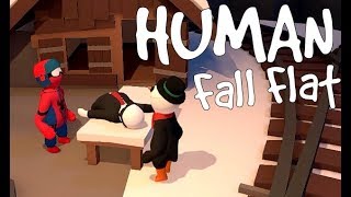 Human Fall Flat - What Are You Doing Spider-Man?!!! [ONLINE] screenshot 5