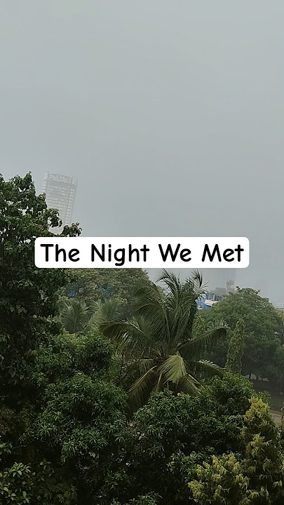 The Night We Met 💔 | Emotional Lyrics | #Shorts #LordHuron