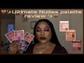 Makeup Revolution Ultimate Nudes Palette Review | Huda Beauty Nudes Obsessions' Dupes | ONLY $9 !!!