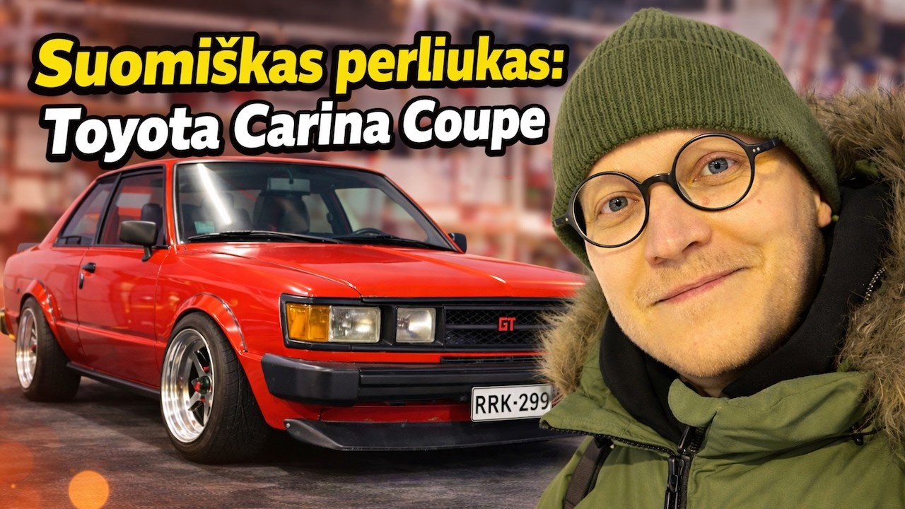 Lietuvoje tokios turbūt nėra - TOYOTA CARINA COUPE (TA47) ir kitos įdomybės Suomijoje