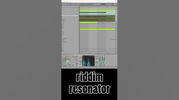 ableton riddim resonator