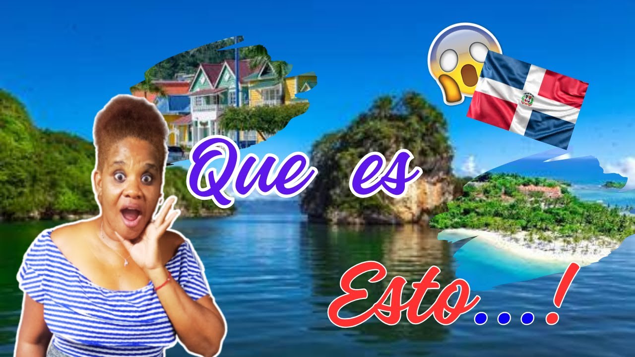 QUE  ES ESTO...!!.CUBANA REACCIONA IMPRESIONADA CON LAS MARAVILLOSAS VISTAS EN SAMANA RD