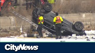 18-year-old dead after crash sends vehicle into Keating Channel