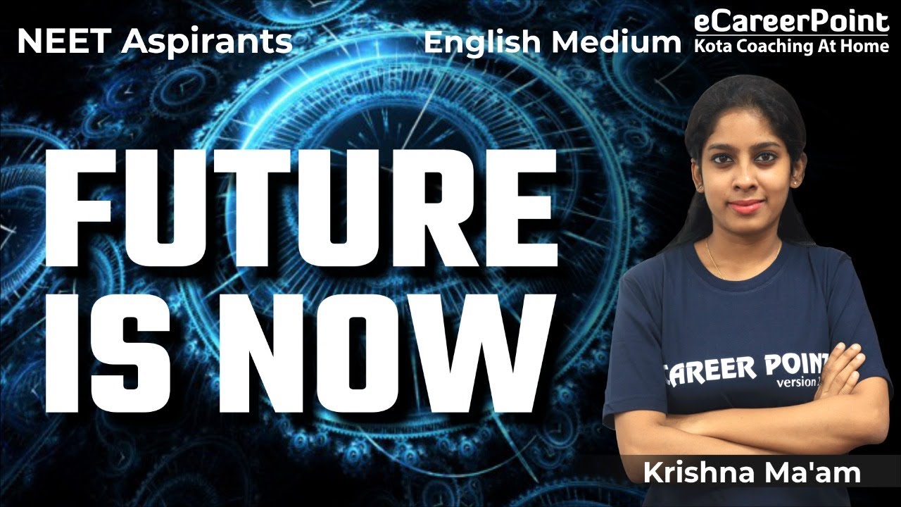 Future Is Now | Krishnaveni Ma'am | eCareerPoint-English Medium